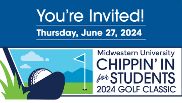 You’re invited to the Ӱ University Chippin’ in for Students 2024 Golf Classic on Thursday, June 27, 2024.